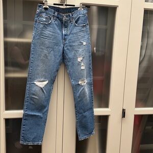 Levi's 501 Classic Blue Denim Jeans